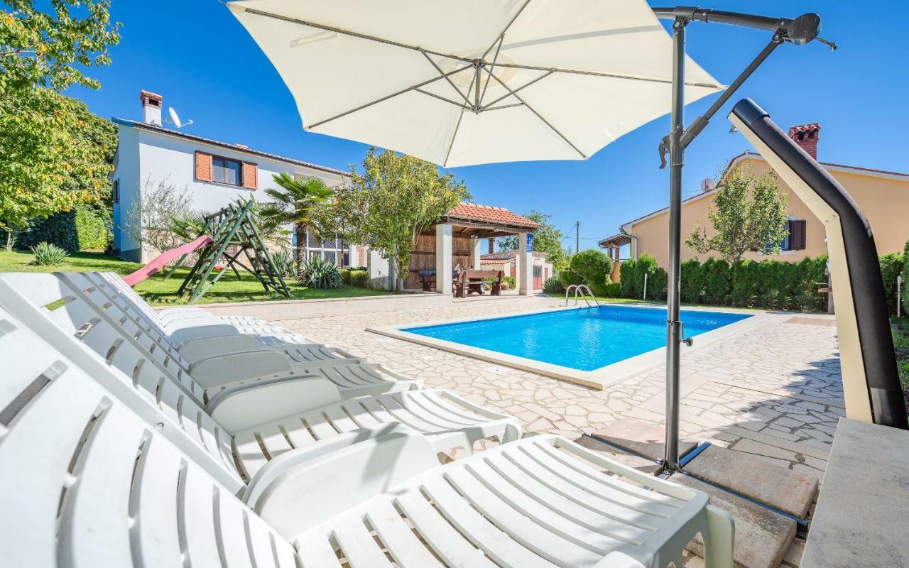 House Semy With Private Pool Villa Pazin Eksteriør billede